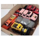 Group of Toy Trucks incl. Hummers, Lowrider, etc.