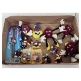 California Raisins Toys, Watches, Figures, Promos