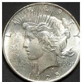 1925 Peace Silver Dollar Gem BU