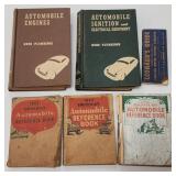 6 Early Automobile Reference Books & Manuals