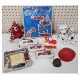 Firefighter Theme Group with Trucks, Frame, etc.