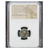 Ancient Egypt Alexandria Tetradrachm NGC Ch Fine
