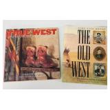 Two Old West Hardback Coffee Table Books