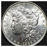 1886 Morgan Silver Dollar BU