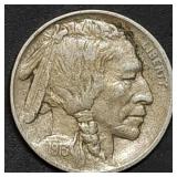 1913 P Type 1 (On Mound) Buffalo Nickel Nice!