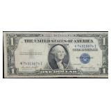 1935 E $1 Silver Certificate Nice Grade Note