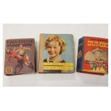 3 Antique Big Little Books Dumbo, Flash Gordon,