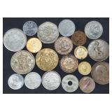 20 World Coins Antique to Modern Nice Lot