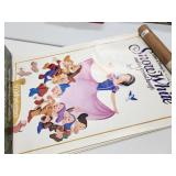 6 Vintage Snow White Movie Posters 1980s in Tube