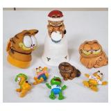 Group of Garfield Toys, Figures & Promo Items