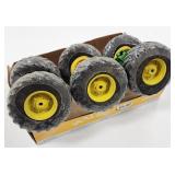 ERTL 1/16 John Deere 4WD Tractor Tires x6