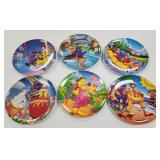 6 Vintage McDonalds Melmac Collector Plates
