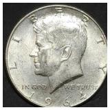 1964 Kennedy 90% Silver Half Dollar BU