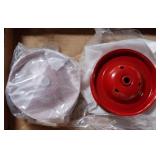 NOS ERTL / Eska Pedal Tractor Front Rims IH Farmal