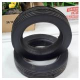 NOS Pedal Tractor Front Rubber Tires, Plain Wall