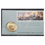 1976 Thomas Jefferson Bicentennial Medal FDC
