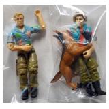 GI Joe Chuckles and Law & Order Figures w/ K-9