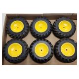 ERTL 1/16 John Deere 4WD Tractor Tires x6