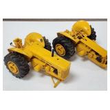 ERTL 1/16 John Deere 820 Industrial Tractors x2