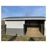 Open Front Livestock Shelter