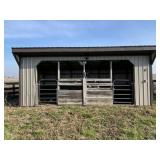 Open Front Livestock Shelter
