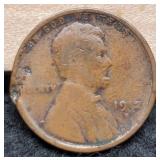 1912-S L. Cent w/ Rim Ding