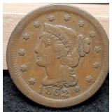 1852 Large Cent