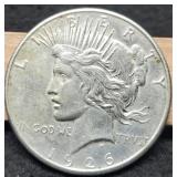 1926-S Peace Dollar XF