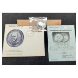 1 Troy Oz. Silver 1982 100th Anniversary Round