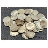 (47) Different Silver R. Dimes, A Complete Set