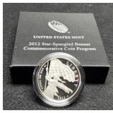 2012 Proof Silver Dollar Comm.