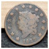 1822 Large Cent