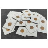 (30) 1917 L. Cents: 10 Each P,D,S