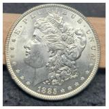 1885 Morgan Dollar BU Nice