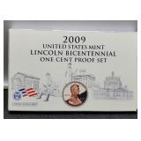 2009 4 Coin Bicentennial L. Cent Proof Set