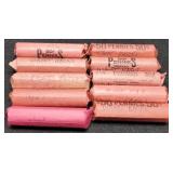 (10) Rolls Wheat Cents 40