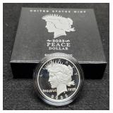 2023-S Proof Peace Dollar w/ Case & COA