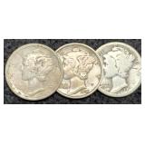 (3) M. Dimes: 1917, 20-D, 23