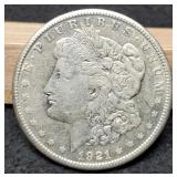 1921-S Morgan Dollar XF