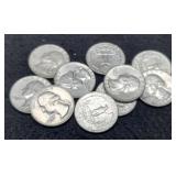 (10) Silver W. Quarters