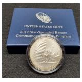 2012 Unc. Silver Dollar Comm.
