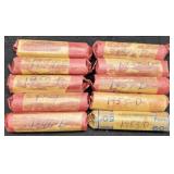 (10) Rolls Wheat Cents 40