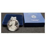 2011-W Proof Silver Eagle w/ Case & COA