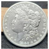 1880-S Morgan Dollar VF
