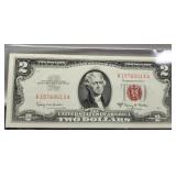 1963A $2 Red Seal Note Unc.