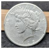 1925 Peace Dollar XF