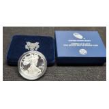 2019 Proof Silver Eagle w/ Case & COA