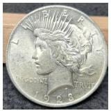 1923 Peace Dollar Unc.