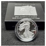 2023 Proof Silver Eagle w/ Case & COA
