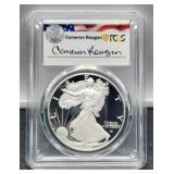 2022-W Slab Proof Silver Eagle PCGS PR69 DCAM